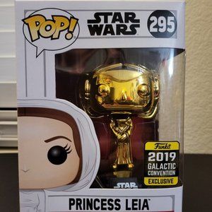 Star Wars Princess Leia 2019 Galactic Convention Exclusive Funko Pop